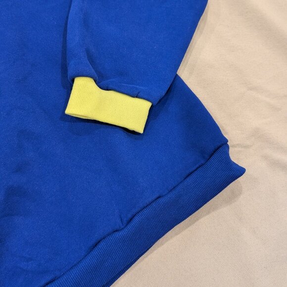 Edikted Italia Sweatshirt Blue - Women's sz M - Picture 3 of 10